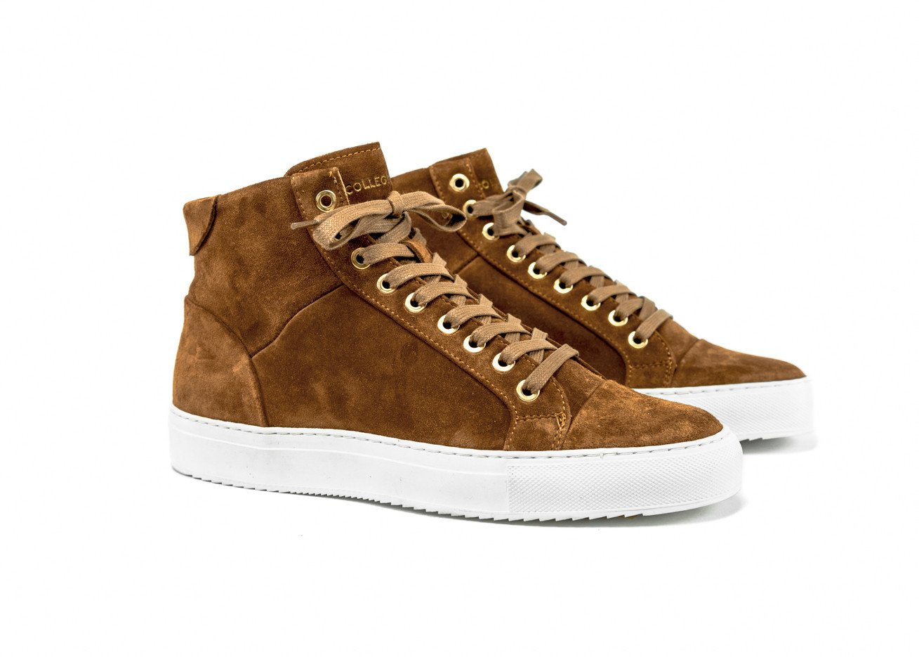 Triumph Pillar High "Cognac Suede"