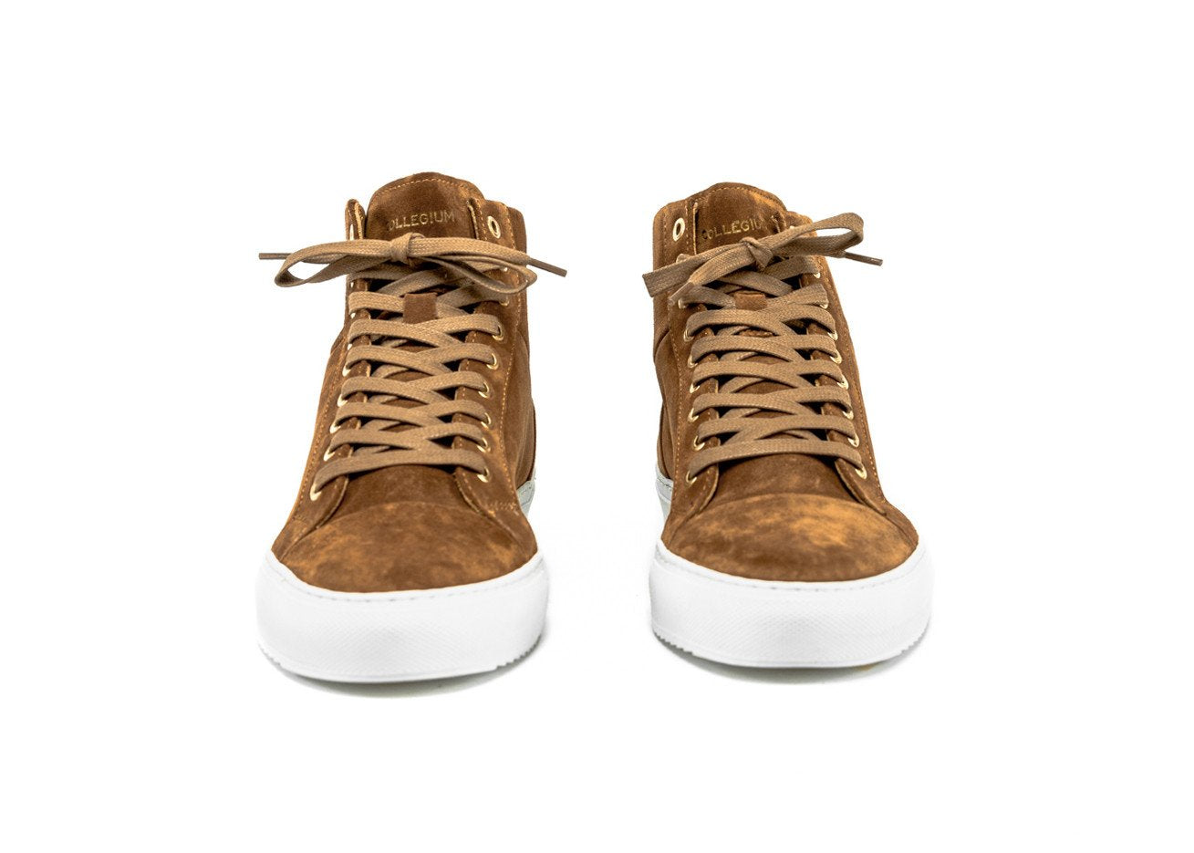 Triumph Pillar High "Cognac Suede"