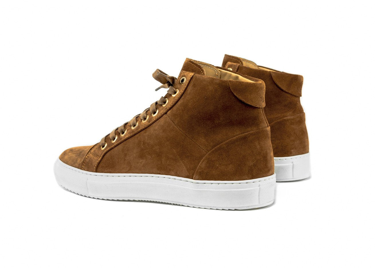 Triumph Pillar High "Cognac Suede"